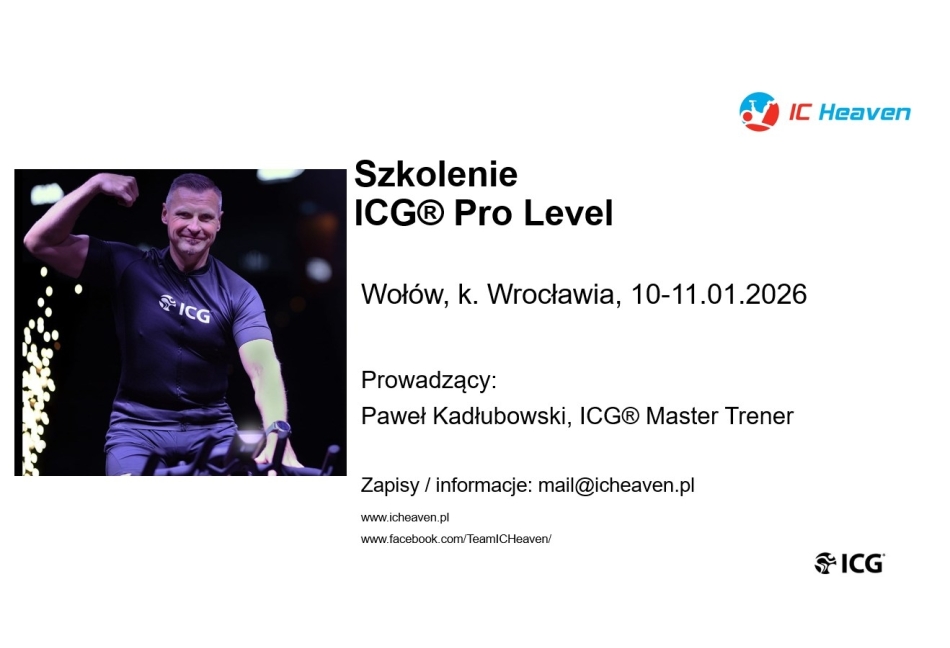 ICG® Pro Level w Wołowie 2026